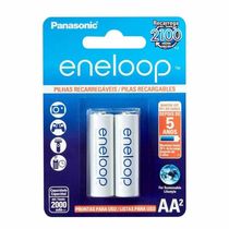 Pilha Recarregável Eneloop Std Aa2 Panasonic C-2 Unid - Pç - 2