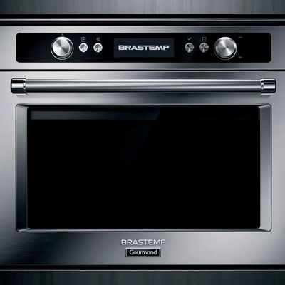 Micro-ondas De Embutir Brastemp Gourmand 40 Litros Inox 220V 220V