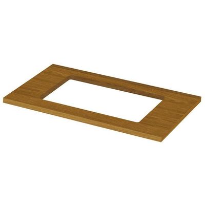 Módulo Cozinha Henn Essência Tampo P/ Cooktop 80cm Nature