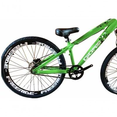 Bicicleta Gios Frx Evo Aro 26 Freeride Freio Disco Hidráulico Verde Neon