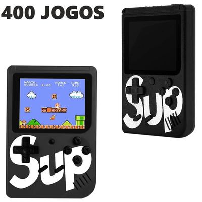 Mini Game Portátil Sup Game Box Plus 400 Jogos na Memoria