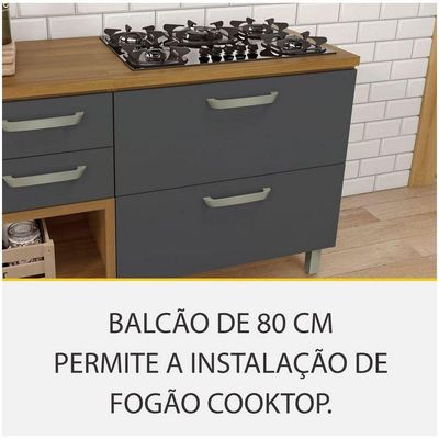 Cozinha 4 Peças Paneleiro Princesa 100% MDF Nesher