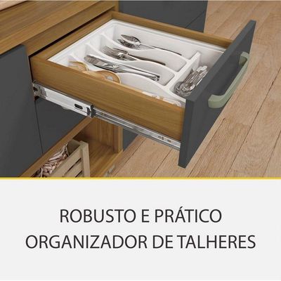 Cozinha 4 Peças Paneleiro Princesa 100% MDF Nesher