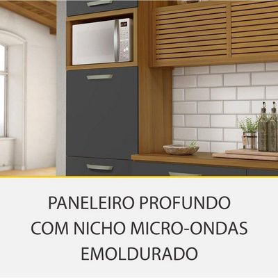 Cozinha 5 Peças 2 Paneleiros Princesa 100% MDF Nesher
