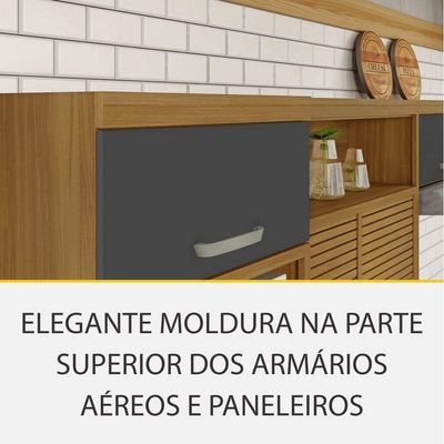 Cozinha 4 Peças 2 Paneleiros Princesa 100% MDF Nesher
