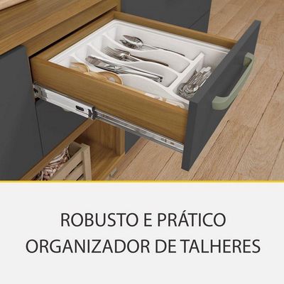 Cozinha 4 Peças 2 Paneleiros Princesa 100% MDF Nesher