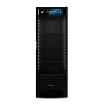 Cervejeira Expositor Vertical 127v Porta De Vidro Vn50ah Optima All Black 497 Litros 127v
