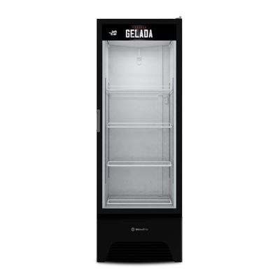 Cervejeira Expositor Vertical 127v Porta De Vidro 497 Litros Vn50ah Optima Adesivada 127v