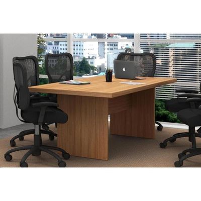 Mesa De Diretor Reunião Me4119 Branco - Tecno Mobili