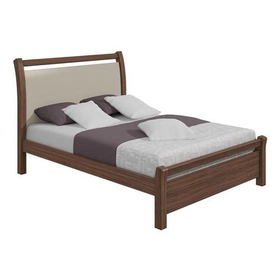 Cama De Casal Reali Rovere/amêndoa - Lopas