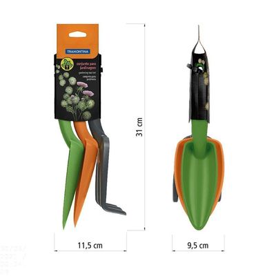 Conjunto Para Jardinagem Tramontina Em Plástico Colorido 3 Peças Tramontina
