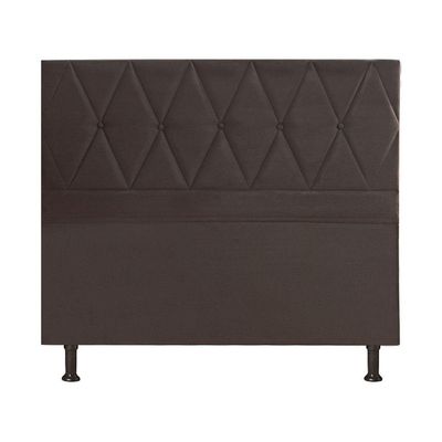 Cabeceira Cama Box Casal Js Heloisa 1,60 M Cafe
