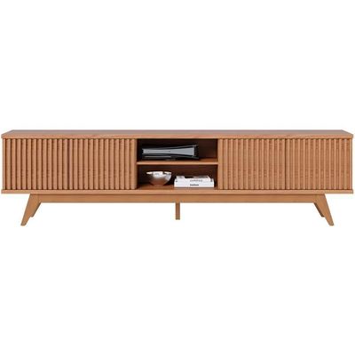 Bancada Rack Tv 75 Pol 218 Cm Fortaleza Freijo Clb Freijo