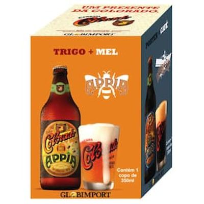 Copo para Cerveja Globimport Ambev Colorado 8600560 - 350 ml