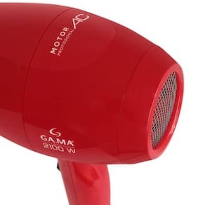 Secador de Cabelos GA.MA Italy Lichia Ceramic Íon Motor AC Profissional 2100W - Vermelho Vermelho / 110