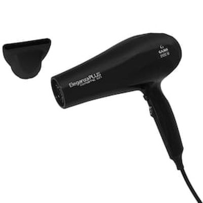 Secador de Cabelos GA.MA Italy Eleganza Plus Ceramic Ion Motor AC 2100W - Preto Preto / 110
