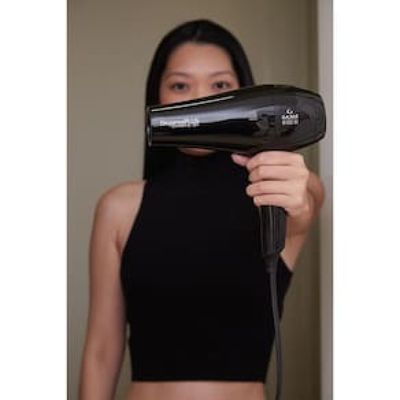 Secador de Cabelos GA.MA Italy Eleganza Plus Ceramic Ion Motor AC 2100W - Preto Preto / 110