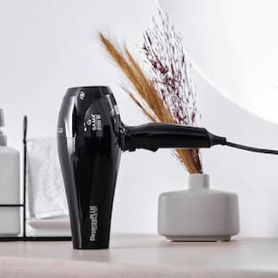 Secador de Cabelos GA.MA Italy Eleganza Plus Ceramic Ion Motor AC 2100W - Preto Preto / 110