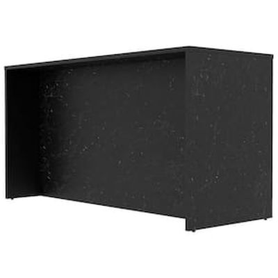 Bancada Bartira Gourmet com 2 Portas, 4 Gavetas e 1 Prateleira - 180,6cm de largura Preto