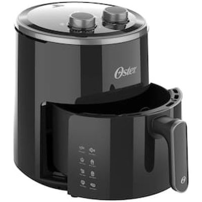 Fritadeira Elétrica Sem Óleo Air Fryer Oster OFRT400 4L  Preta Preto / 110