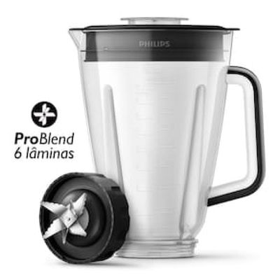 Liquidificador Philips Walita RI2242 Preto 1200W com 12 Velocidades Preto / 110