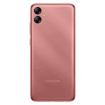 Smartphone Samsung Galaxy A04e Cobre 64GB, 3GB RAM, Processador Octa-Core, Bateria de 5000mAh, Câmera Traseira Dupla, Tela de 6.5", Dual Chip