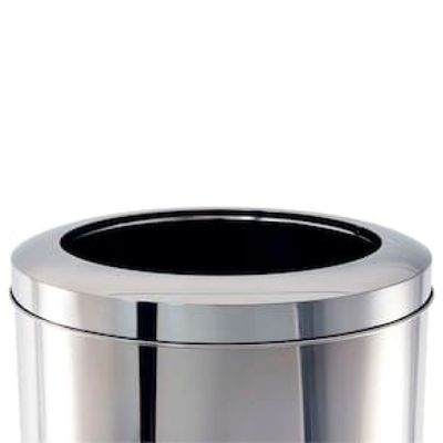 Lixeira Brinox com Aro 3033/210 em Aço Inox – 47 L