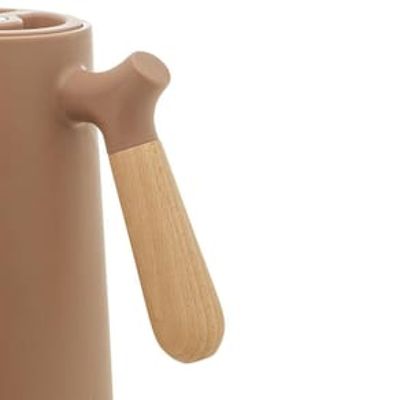 Garrafa Térmica Wolff com Cabo Madeira Nórdica Nude - 1L