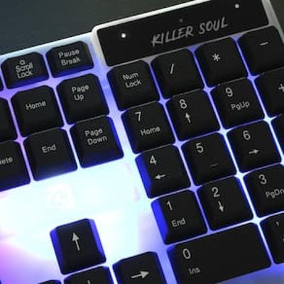 Teclado Gamer ELG Killer Soul Iluminação - Preto