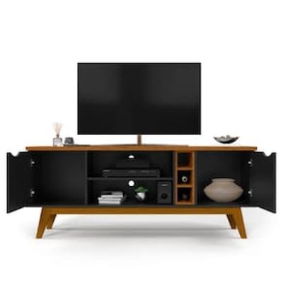 Rack Patrimar Marselha para TV de até 50" Preto