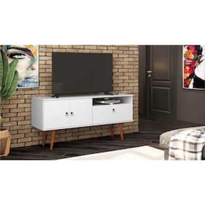Rack Patrimar Brito para TV de até 52 Branco