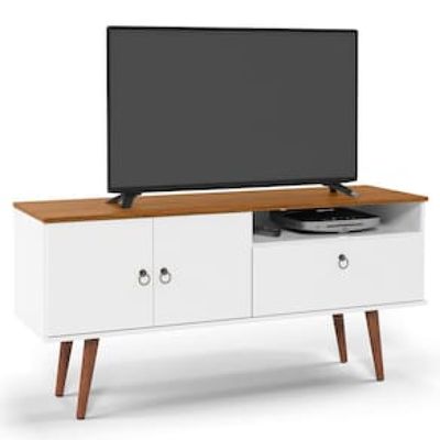 Rack 137,0 Patrimar Brito para TV Até 46 Branco