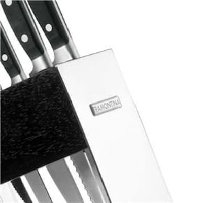 Conjunto de Facas Tramontina Century 7 Peças c/ Cepo