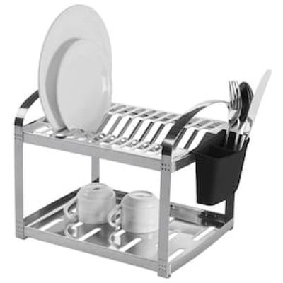 Escorredor para 12 Pratos Brinox Suprema 2099/112 em Aço Inox