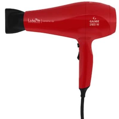 Secador de Cabelos GA.MA Italy Lichia Ceramic Íon Motor AC Profissional 2100W - Vermelho Vermelho / 110
