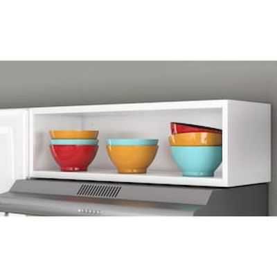 Cozinha Compacta Itatiaia Amanda Plus com 10 Portas, 1 Gaveta e 8 Prateleiras - 245cm de largura Branco
