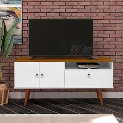 Rack 137,0 Patrimar Brito para TV Até 46 Branco