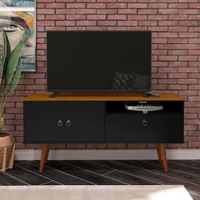 Rack 137,0 Patrimar Brito para TV Até 46 Preto