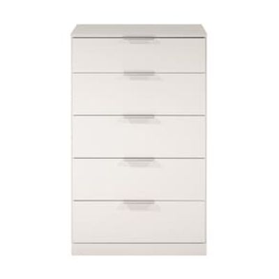 Cômoda Bartira Versatti com 5 Gavetas Branco