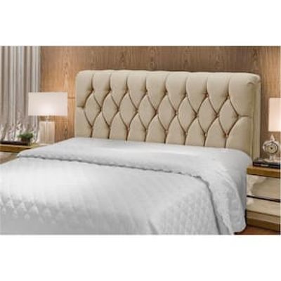 Cabeceira para Cama Queen Size Dobue Palladium Bege