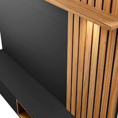 Painel Home Suspenso Colibri Tocantins para TV de Até 65 com 180cm de Largura Preto