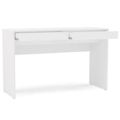 Mesa para Computador ou Escritório Politorno Lindóia com 2 Gavetas Branco