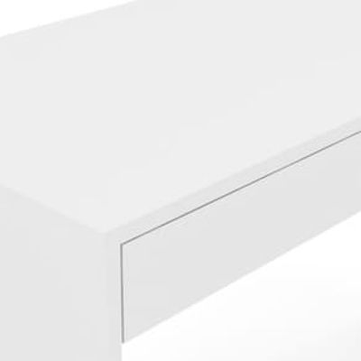Mesa para Computador ou Escritório Politorno Lindóia com 2 Gavetas Branco