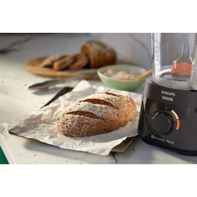 Processador de Alimentos Philips Walita PowerChop RI7300 3 em 1 com 2 Velocidades  600 W Preto / 110