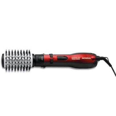 Escova Rotativa Mondial Ceramic Íon Turbo ER-09 - Vermelho Vermelho / 110