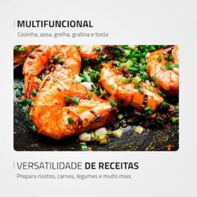 Grill Mondial Redondo Smart Grill G-04 Preto / 220