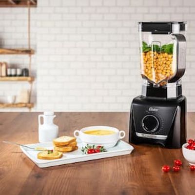 Liquidificador Oster OLIQ610 15 Velocidades 1400W - Preto Preto / 110