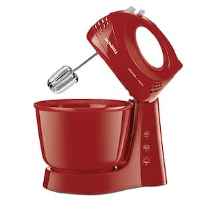 Conjunto Especial Mondial KT-105-R (Espremedor Premium + Batedeira Prática + Liquidificador Turbo Power) - Vermelho Vermelho / 110