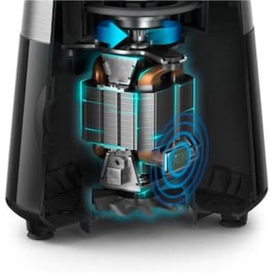 Liquidificador Philips Walita RI2242 Preto 1200W com 12 Velocidades Preto / 110