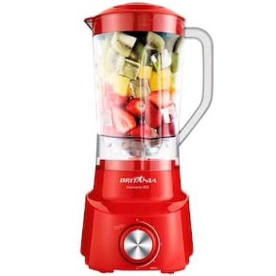 Liquidificador Britânia Diamante 800 Vermelho 900W e 4 Velocidades Vermelho / 110